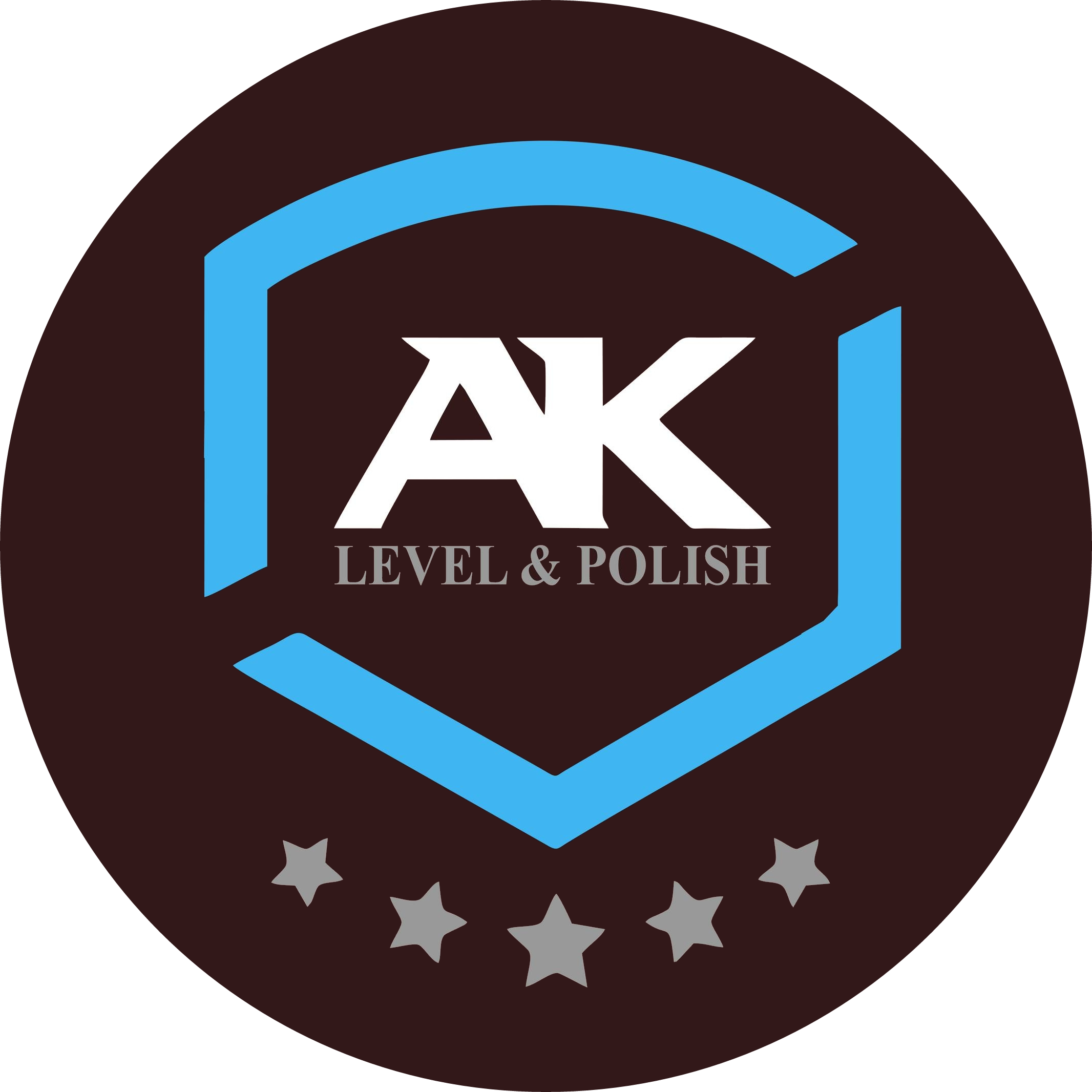 AK Level Polish Epoxy Toronto | Round logo for google