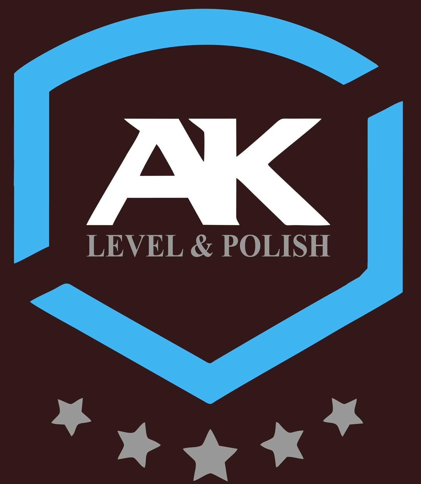 AK Level Polish Epoxy Toronto | logo for flooring tiles