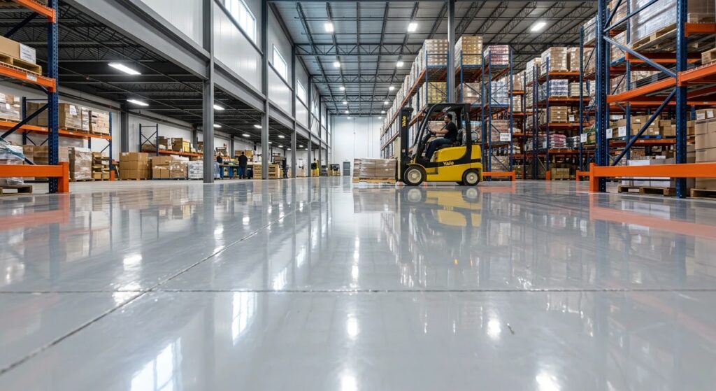 heavy duty warehouse flooring mississauga fast cure industrial epoxy